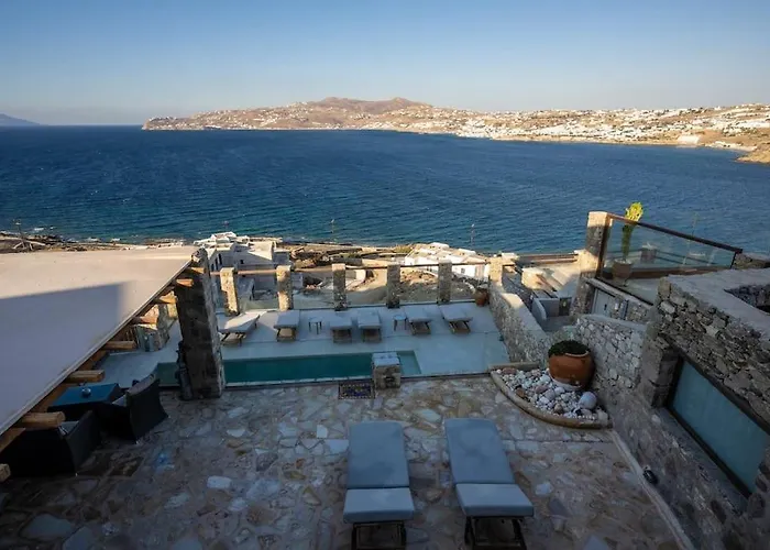 빌라 Private Anemi, Infinity Town Views By Avimar *